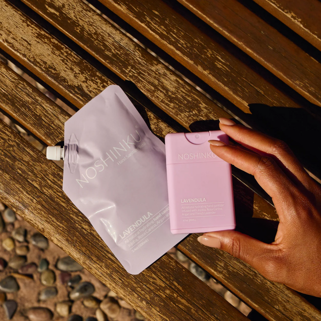 Vaporisateur Désinfectant & Hydratant pour les Mains - Lavande