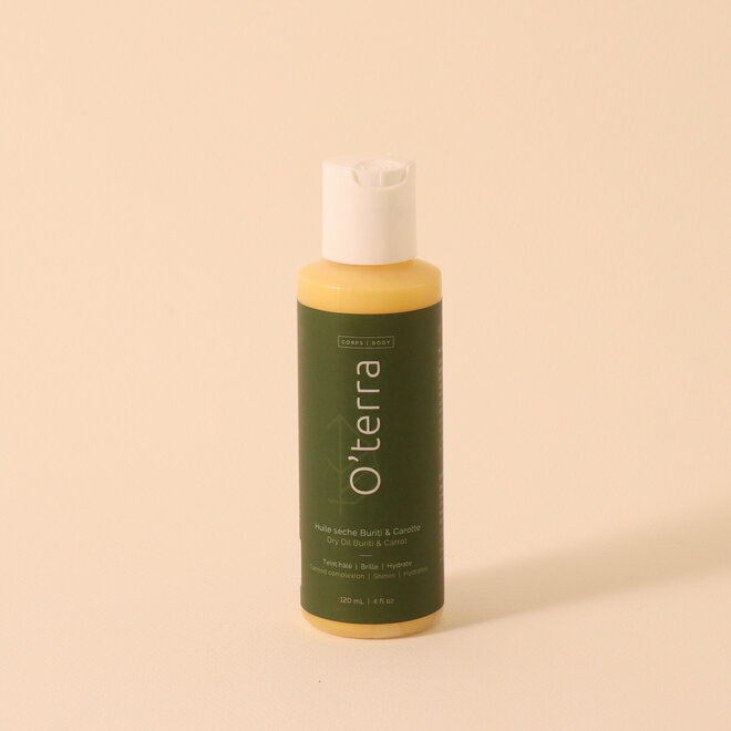 Huile sèche pour un teint hâlé Buriti & carotte - 120ml