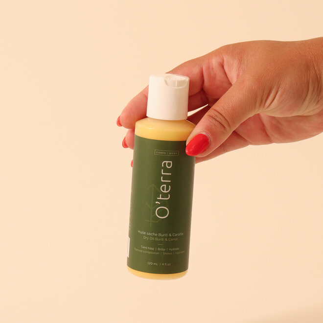 Huile sèche pour un teint hâlé Buriti & carotte - 120ml
