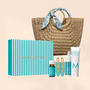 CADEAU: Boîte d'échantillons + Sac en osier Moroccanoil (Valeur 86$)