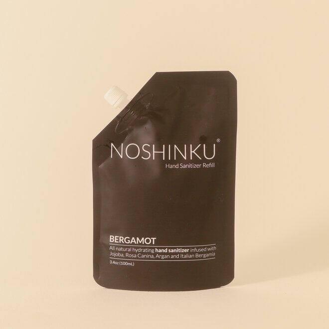 Duo Désinfectant pour les mains Bergamote - Vaporisateur & Recharge
