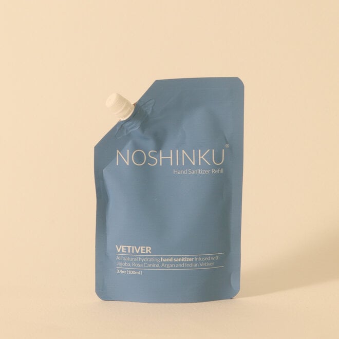 Pochette de recharge pour vaporisateur désinfectant pour les mains - Vétiver