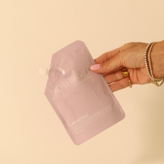 Pochette de recharge pour vaporisateur désinfectant pour les mains - Lavande