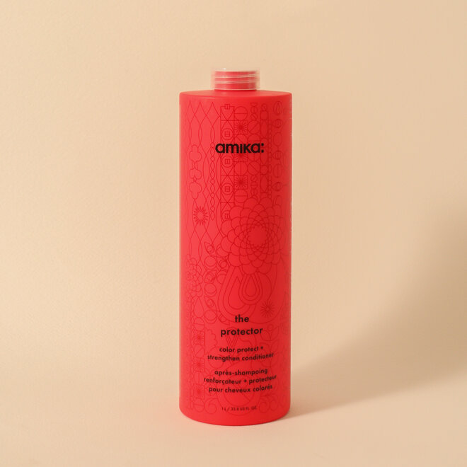 eCom - Amika - DUO 1000ml - Shampoing, Revitalisant - The Protector