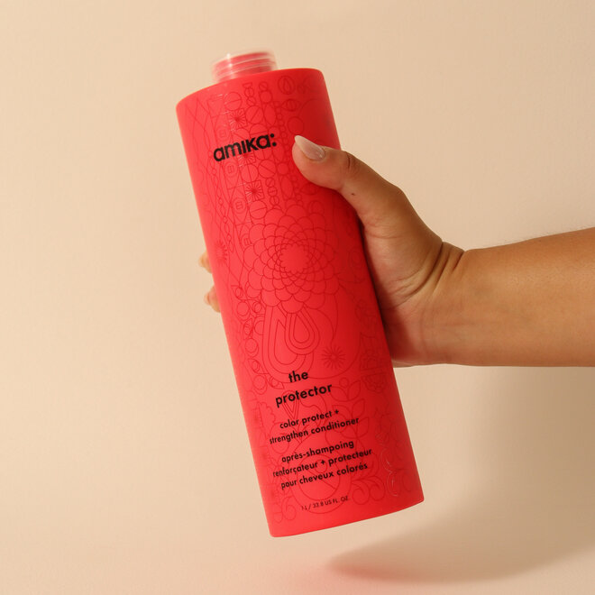 eCom - Amika - DUO 1000ml - Shampoing, Revitalisant - The Protector