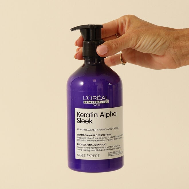 Shampoing lissant Keratin Alpha Sleek