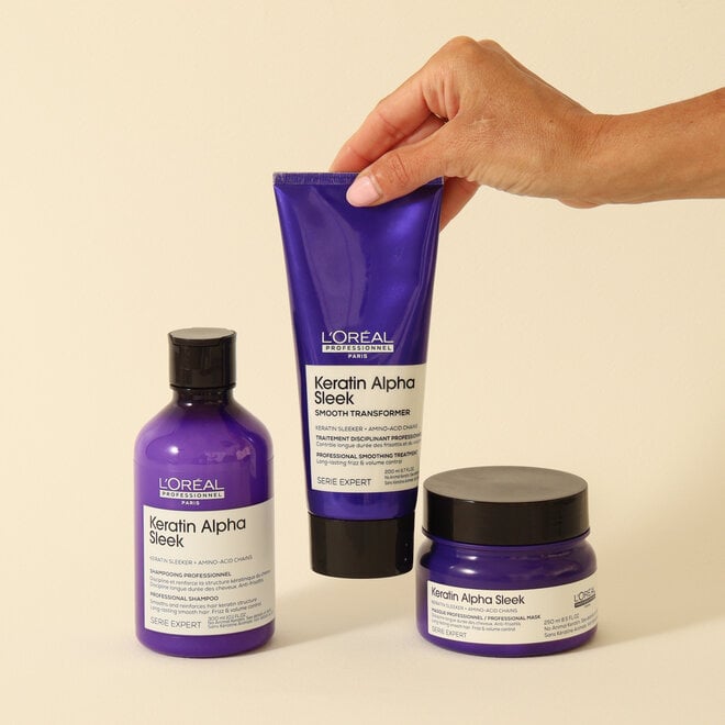Routine complète Keratin Alpha sleek