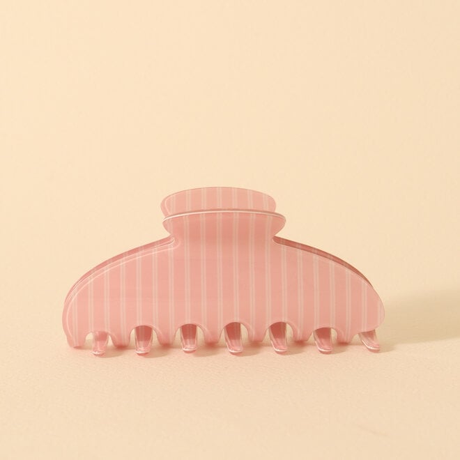 Pince à cheveux - Lignée rose bébé