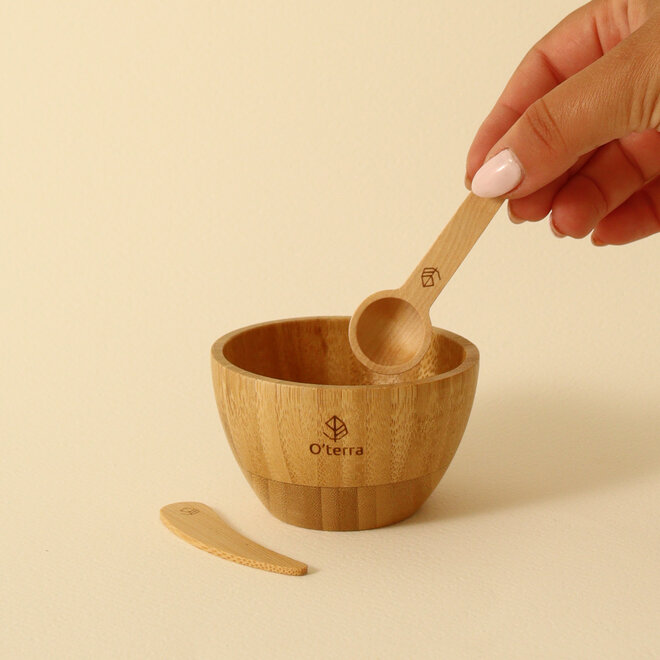 Ensemble d'outils en bambou pour masque