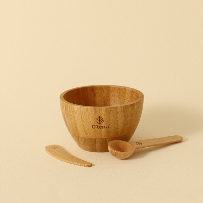 Ensemble d'outils en bambou pour masque