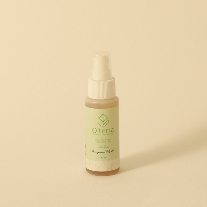 Brume lime et arbre à the pour peau grasse - 60ml