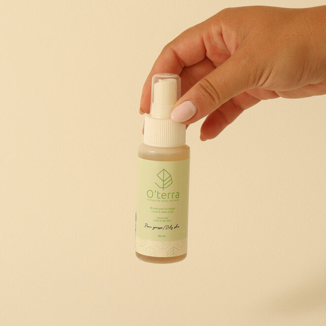 Brume lime et arbre à the pour peau grasse - 60ml