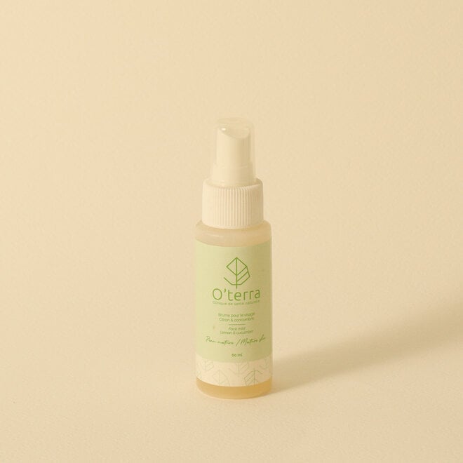 Brume citron et concombre pour peau mature - 60ml