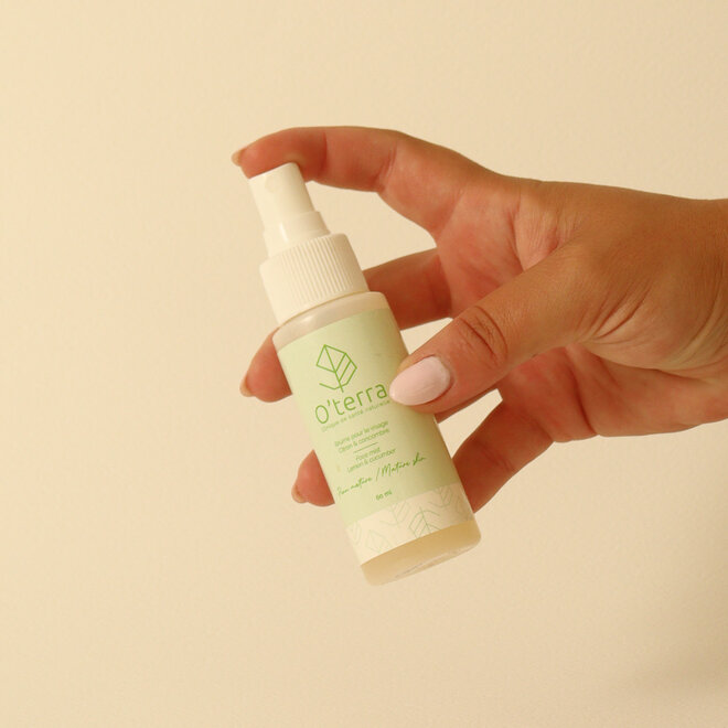 Brume citron et concombre pour peau mature - 60ml