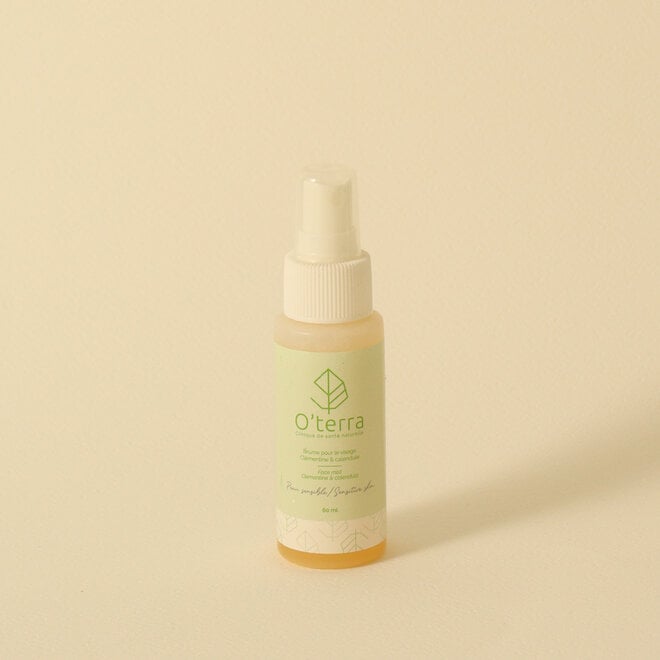 Brume clémentine et calendule pour peau sensible - 60ml
