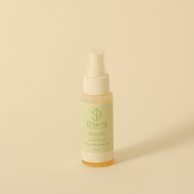 Brume clémentine et calendule pour peau sensible - 60ml