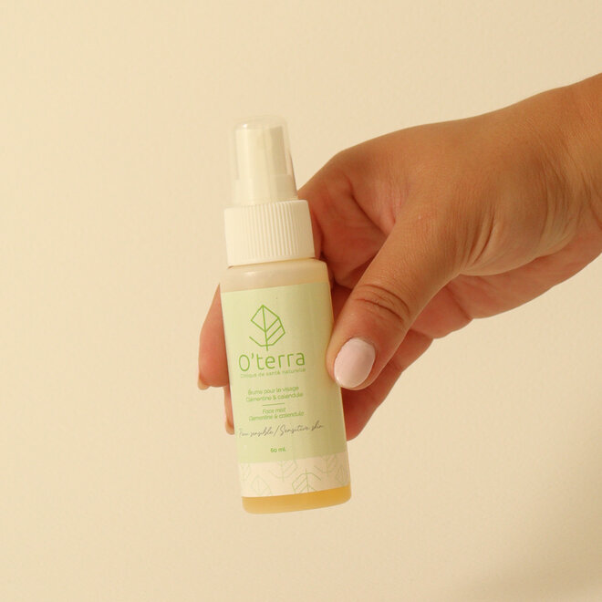 Brume clémentine et calendule pour peau sensible - 60ml