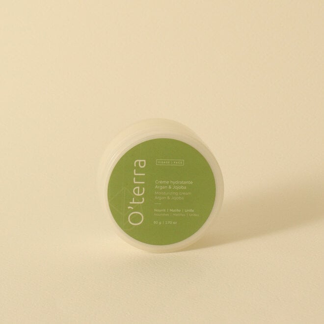 Crème hydratante et matifiante pour visage - 50g