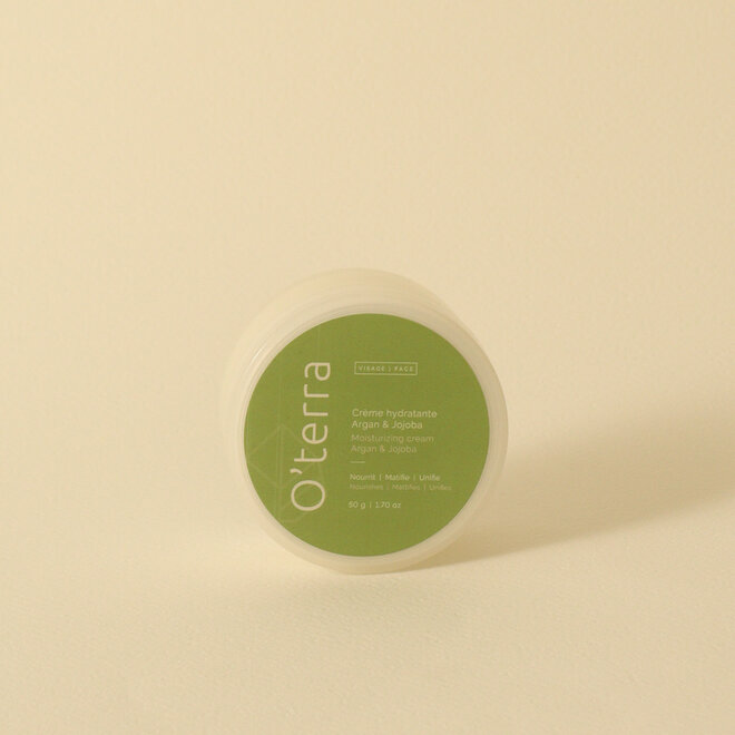 Crème hydratante et matifiante pour visage - 50g