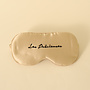 Masque de sommeil 100% soie de mûrier pure - Champagne
