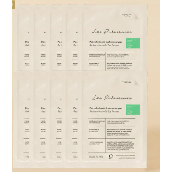 Patchs Hydrogel Éclat contour des yeux