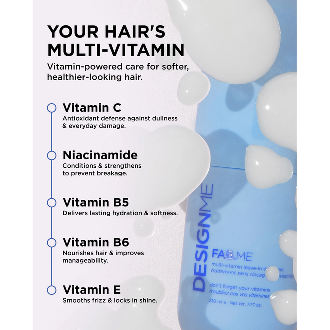 Traitement sans rinçage multivitaminé