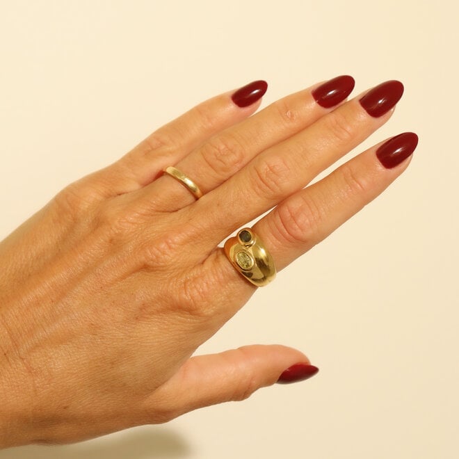 Bague double Déméter - Or
