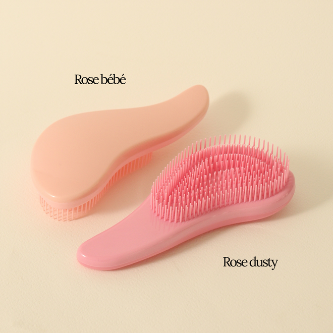 Brosse démêlante - Rose dusty