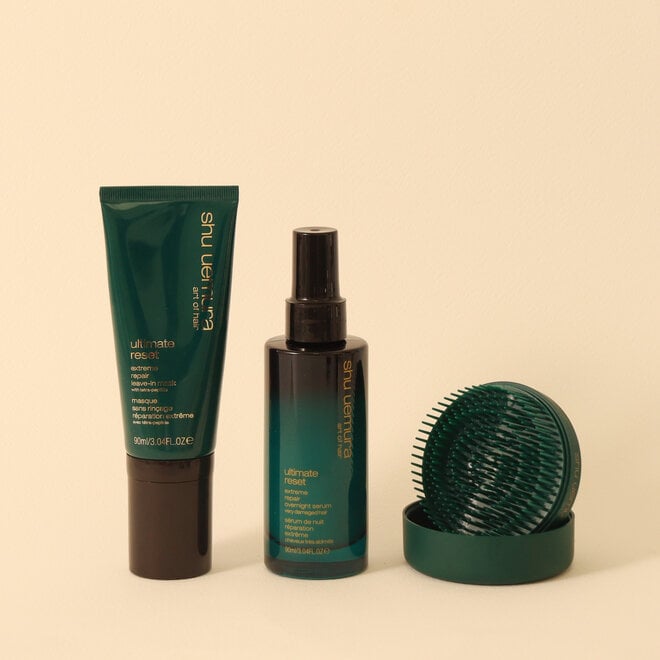 Duos Ultimate Reset avec Masque sans rinçage & brosse capillaire gratuite
