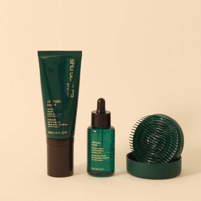 Duos Ultimate Reset avec Masque sans rinçage & brosse capillaire gratuite