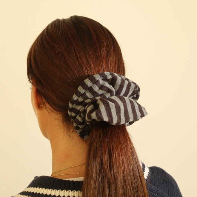 Chouchou en tricot - Tuxedo