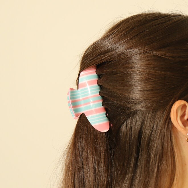Pince à cheveux lignée - Laguna