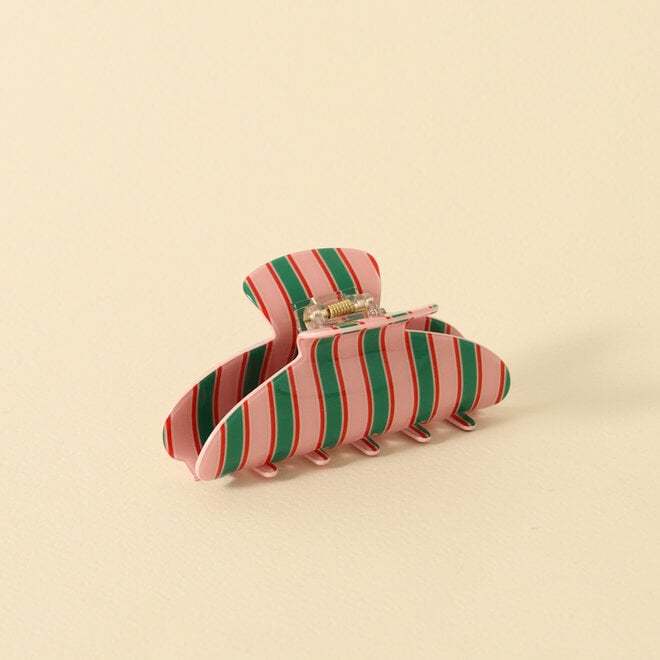 Pince à cheveux lignée - Laffy Taffy