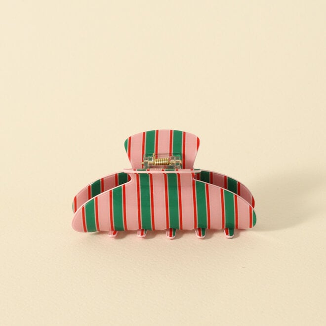 Pince à cheveux lignée - Laffy Taffy