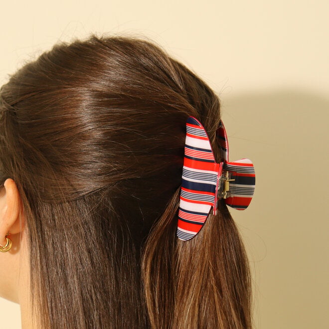 Pince à cheveux lignée - Betty