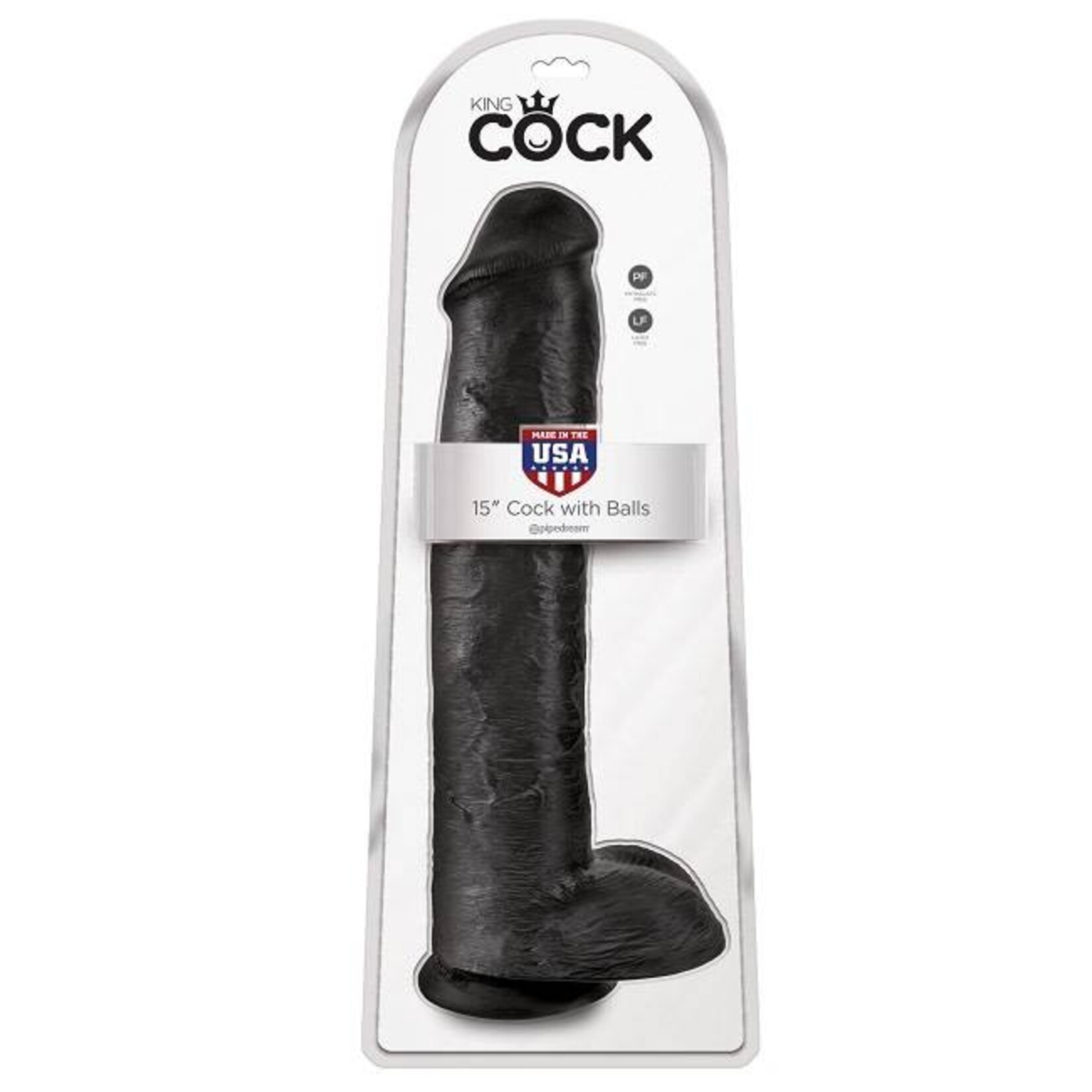 Pipedream King Cock  15" Cock with Balls