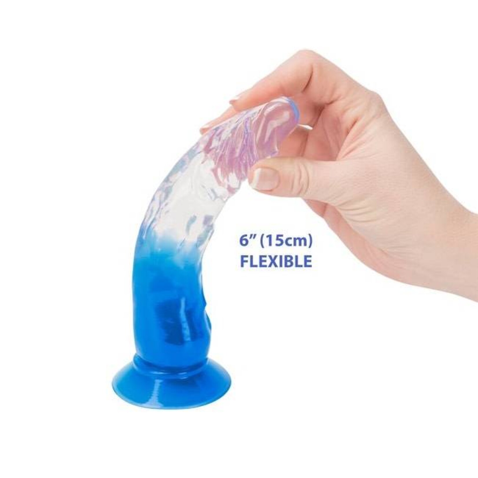 Two Tone Toy 6" Dildo