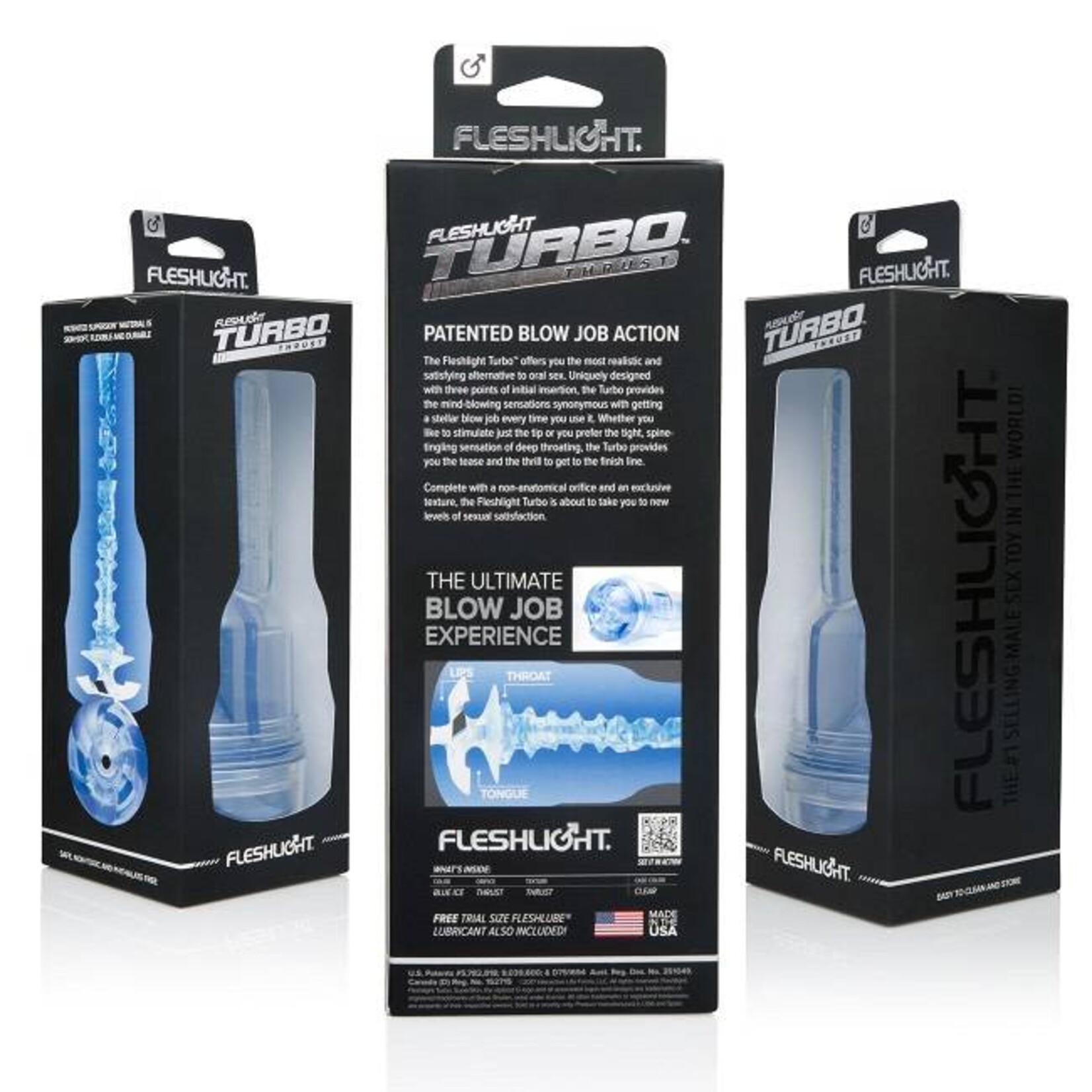 Fleshlight Fleshlight Turbo Thrust - Blue Ice