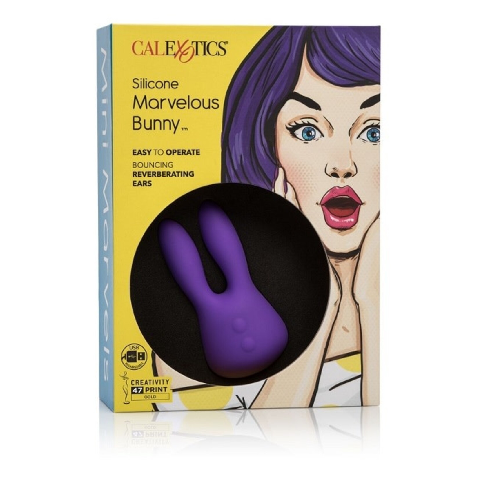 CalExotics Mini Marvels Silicone Marvelous Bunny