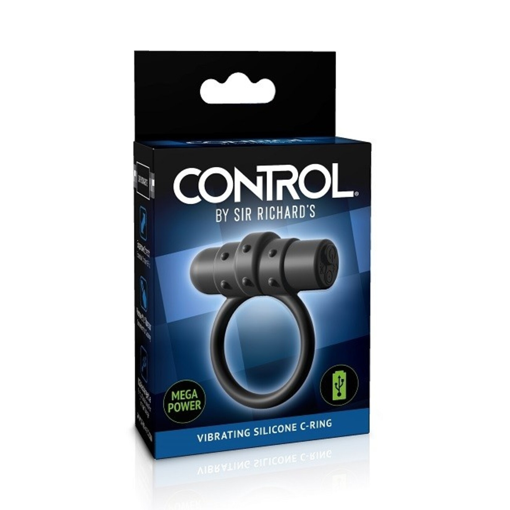 Sir Richard's CONTROL by Sir Richard's Vibrating Silicone C-Ring