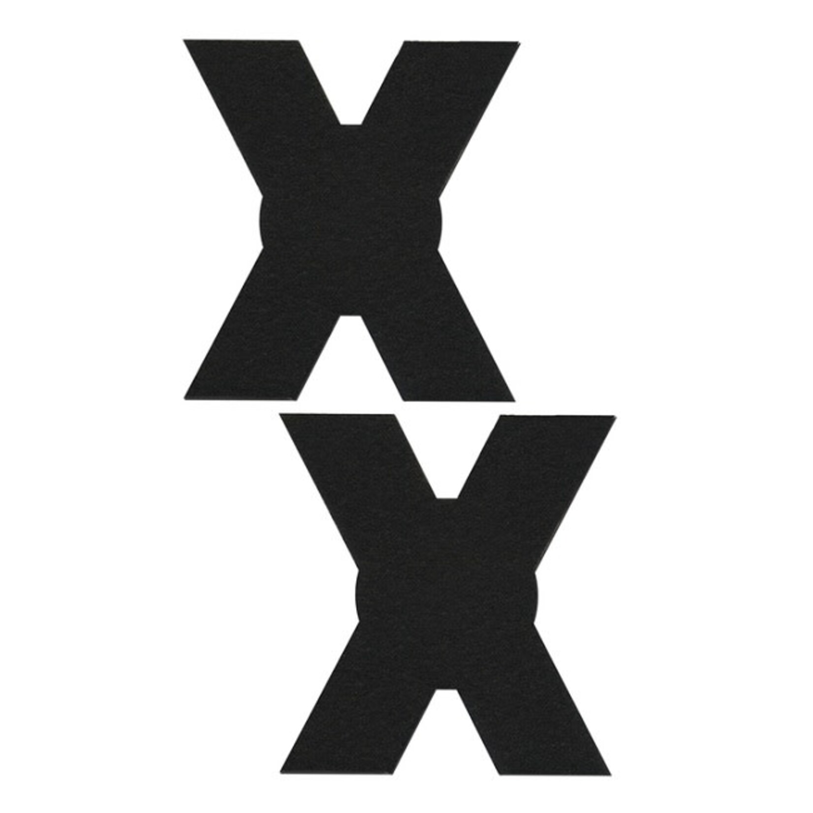 Pastease Pastease Black X's Pasties