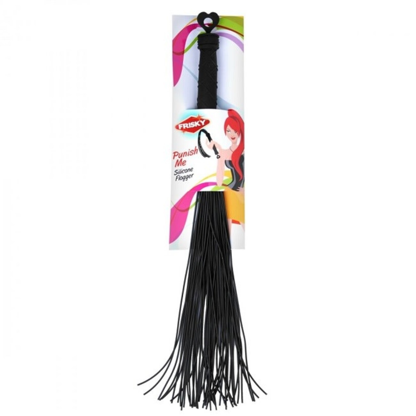 Frisky Punish Me Silicone Flogger