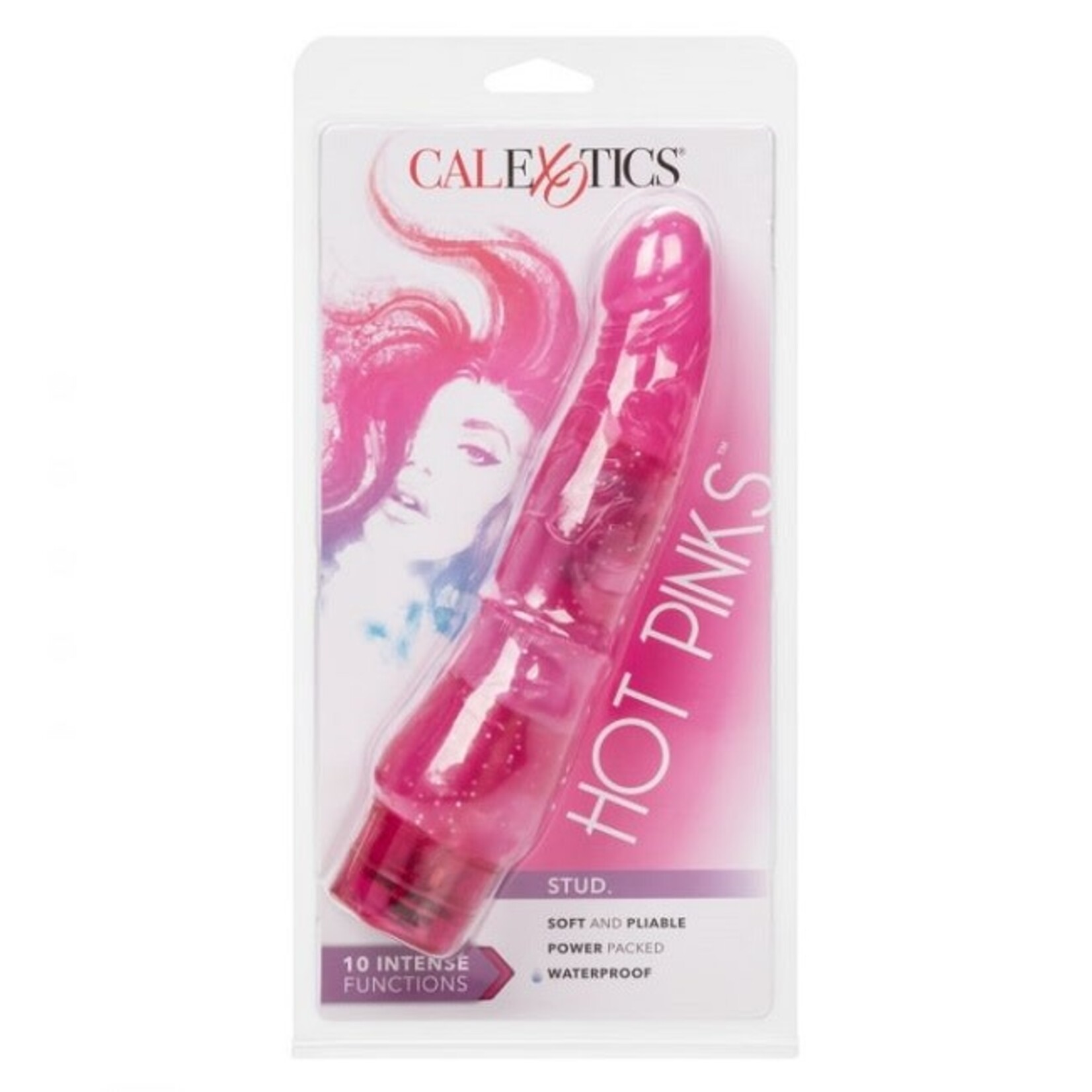 CalExotics Hot Pinks Stud 10 Function Vibrator
