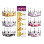 Kheper Games Bride-To-Be's Party Crowns (6pc set)