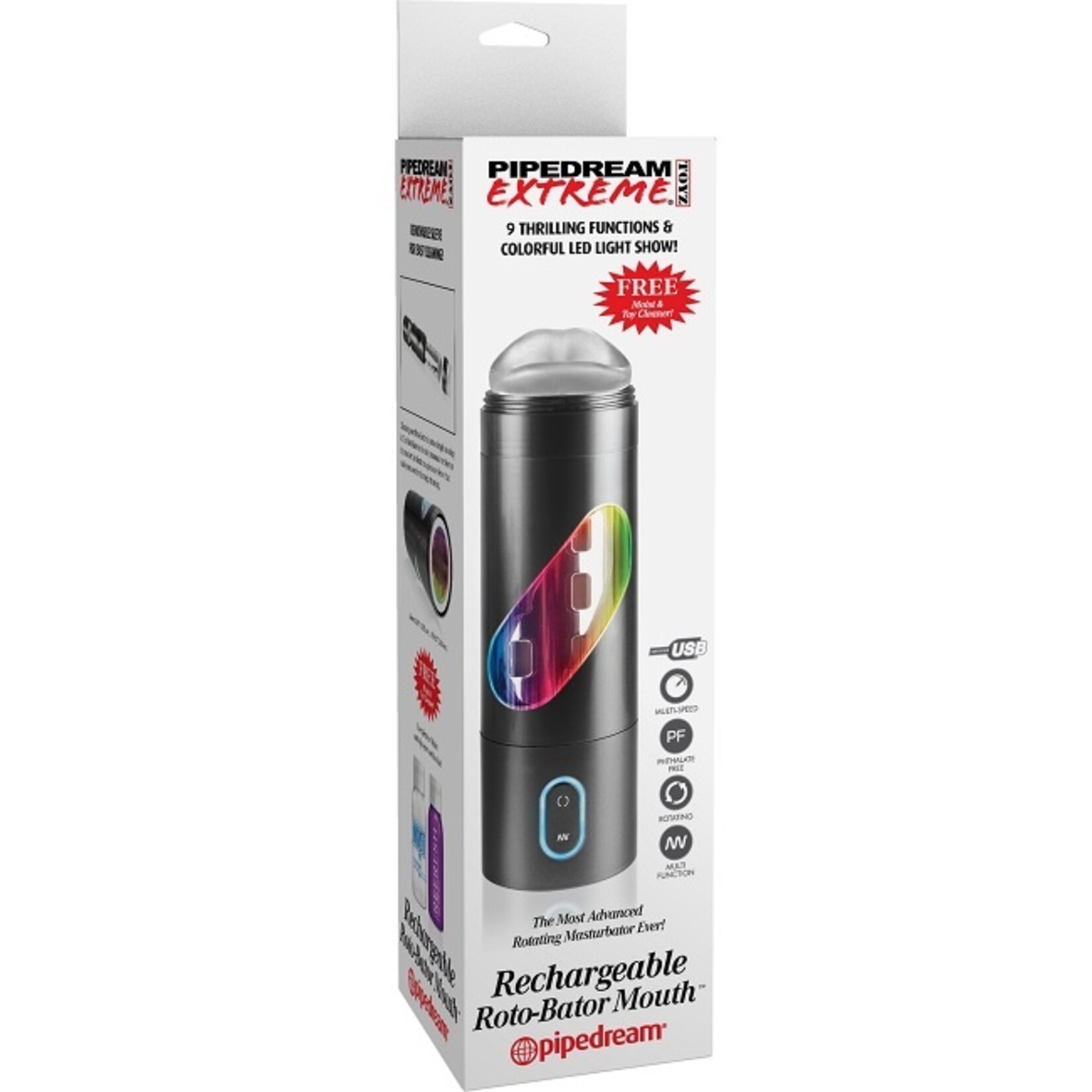 PDX Extreme Pipedream Extreme Toys Rechargeable Roto-Bator