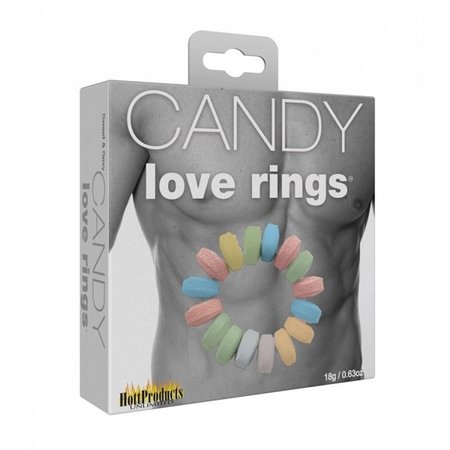 Hott Products Candy Love Rings 3 Pack