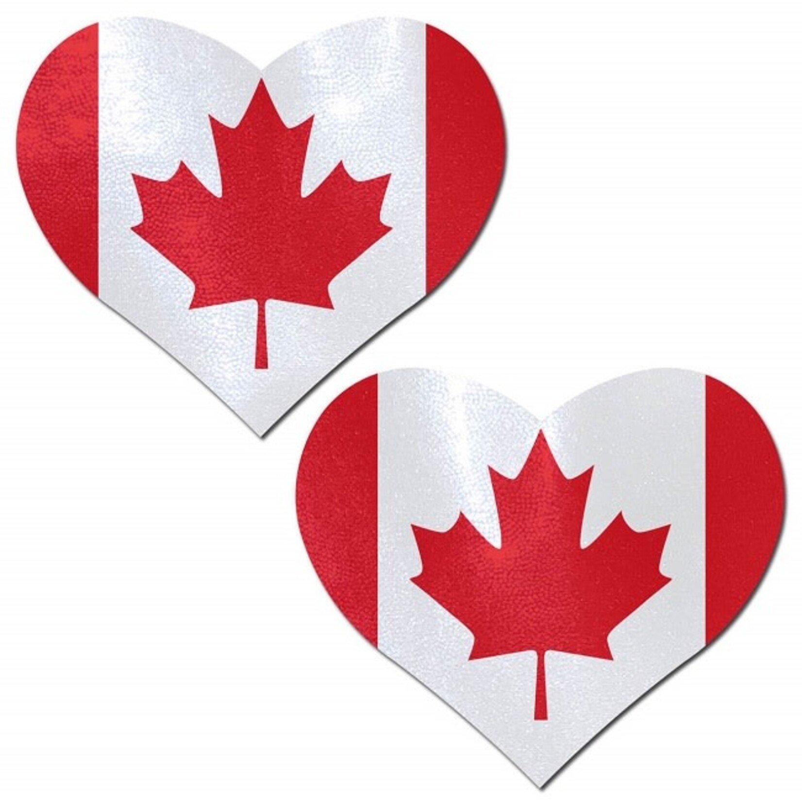 Pastease Pastease Canadian Flag Heart Pasties