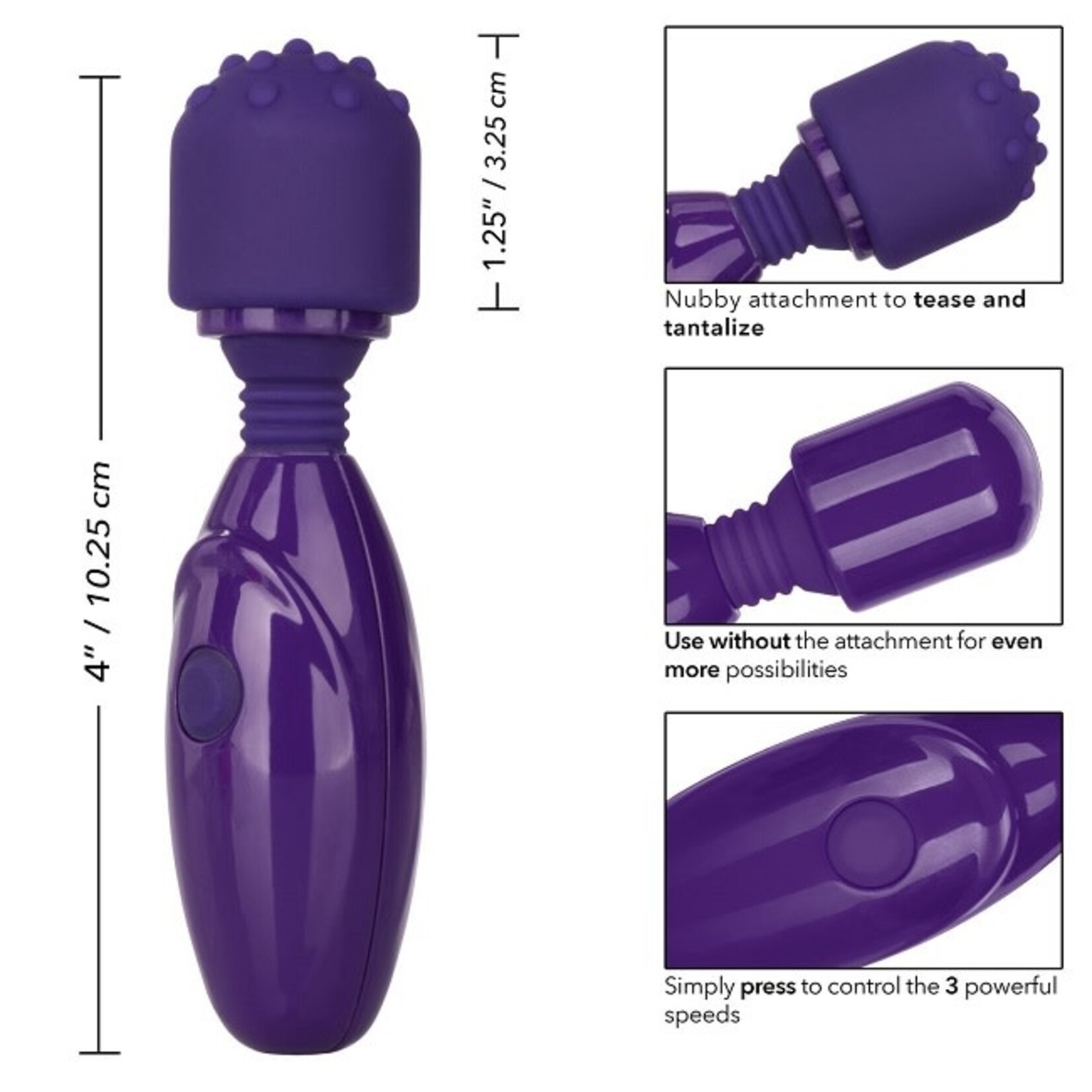 CalExotics Tiny Teasers Nubby
