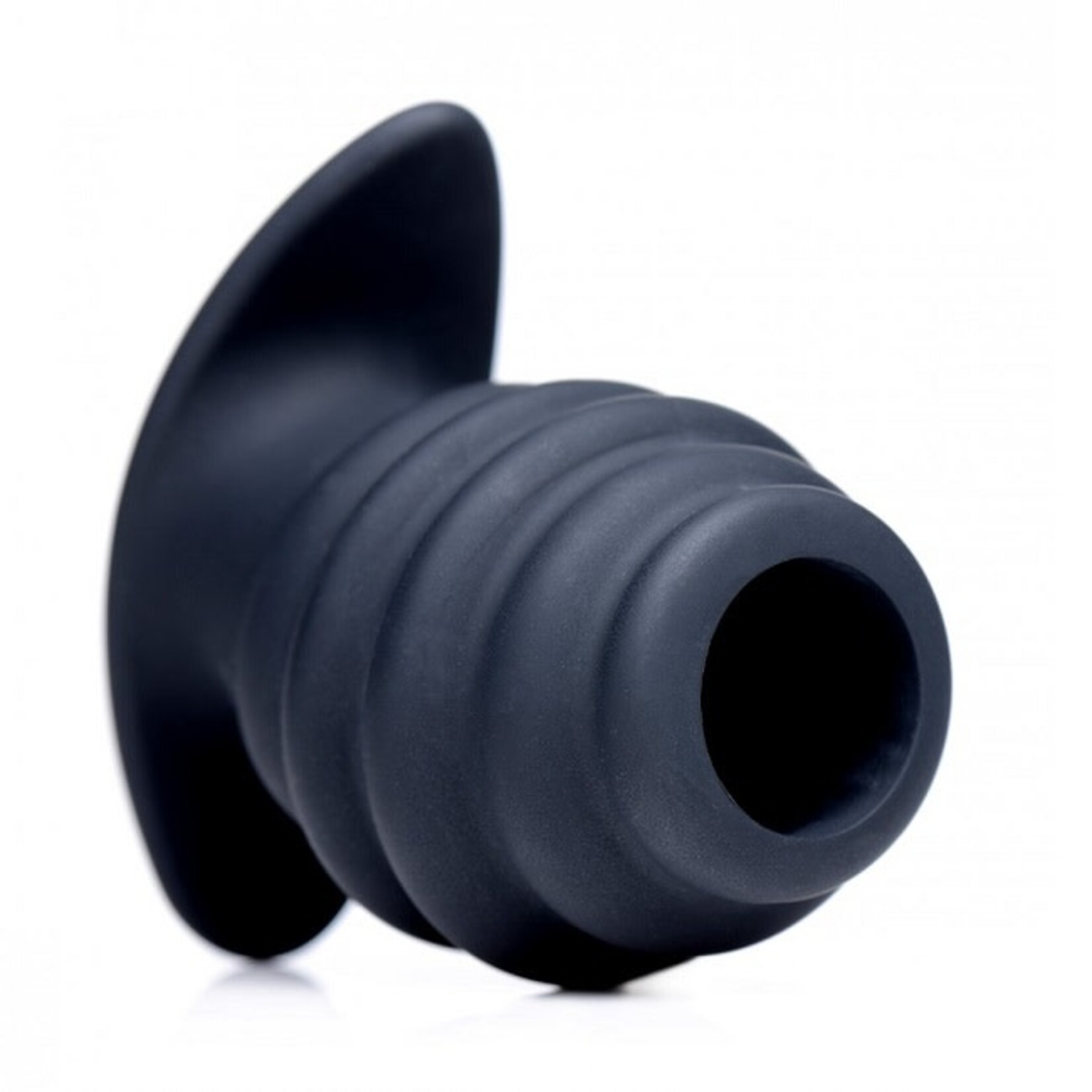 Master Series Master Series Hive Ass Tunnel Silicone Ribbed Hollow Anal Plug - Small