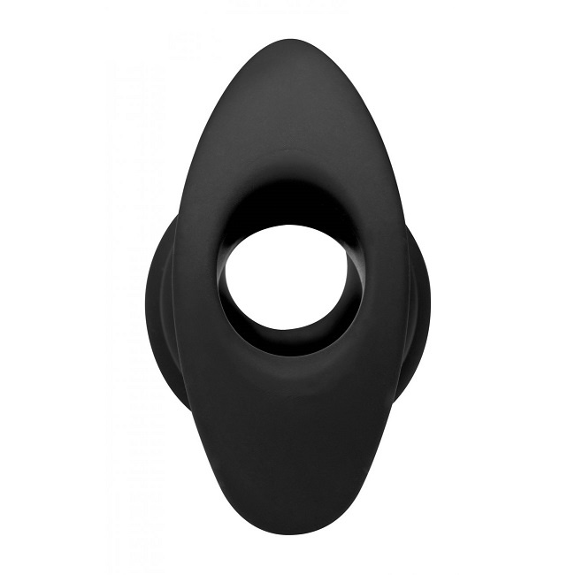 The Master Series Hive Ass Tunnel Silicone Ribbed Hollow Anal Plug, Large (2)